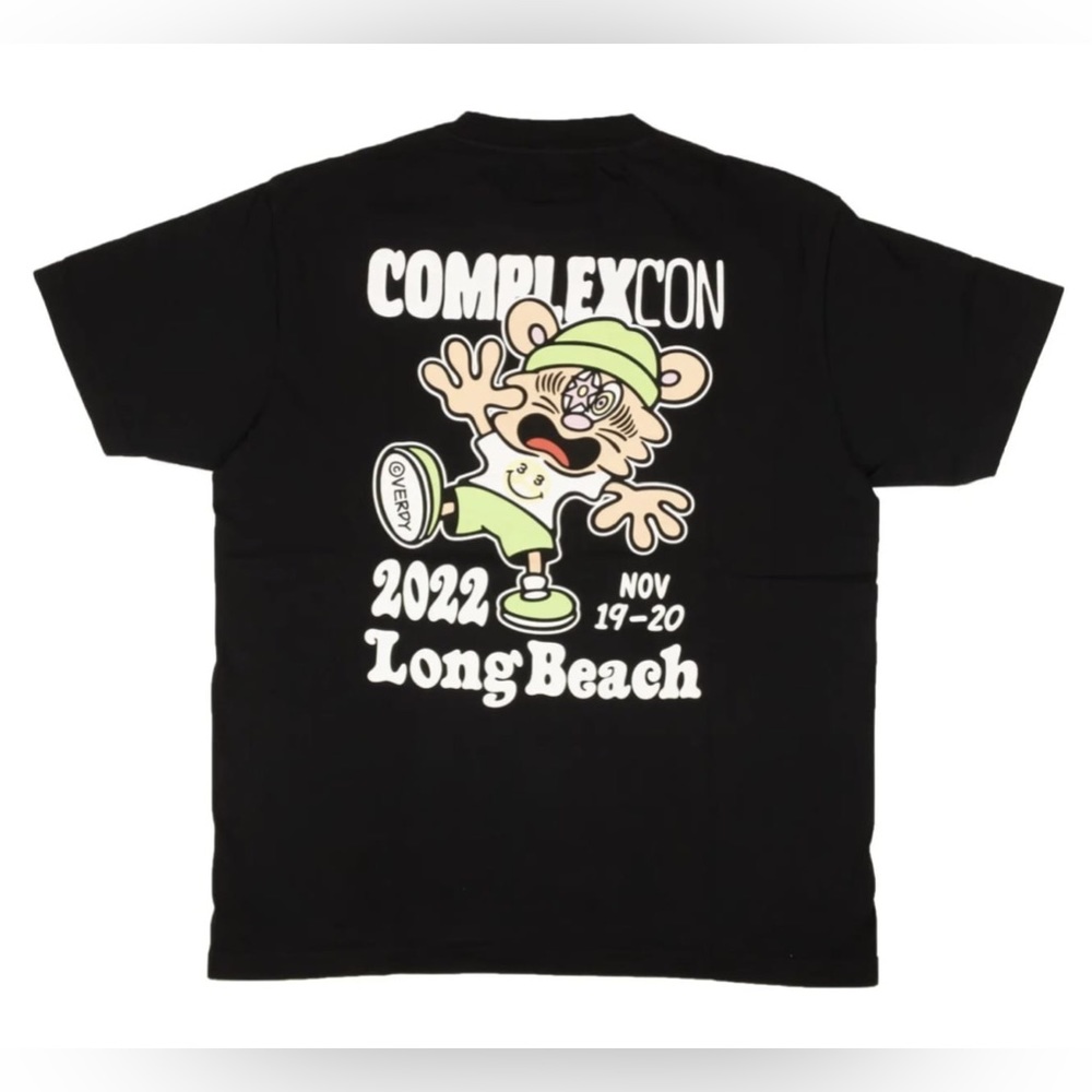Complexcon X Verdy Logo Short Sleeve Shirt Black Size L